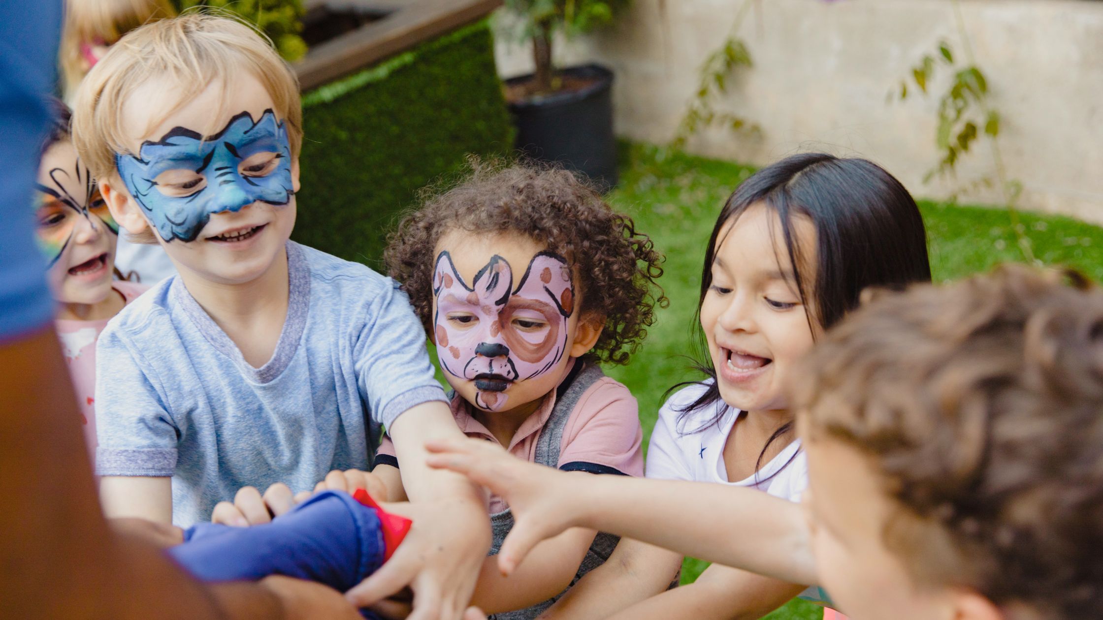 picture of children having fun