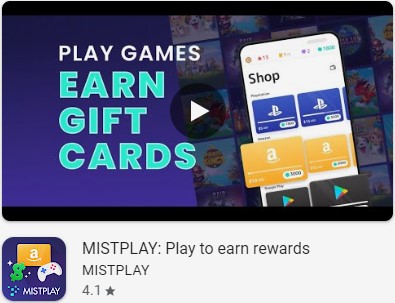 mistplay interface for steam wallets codes