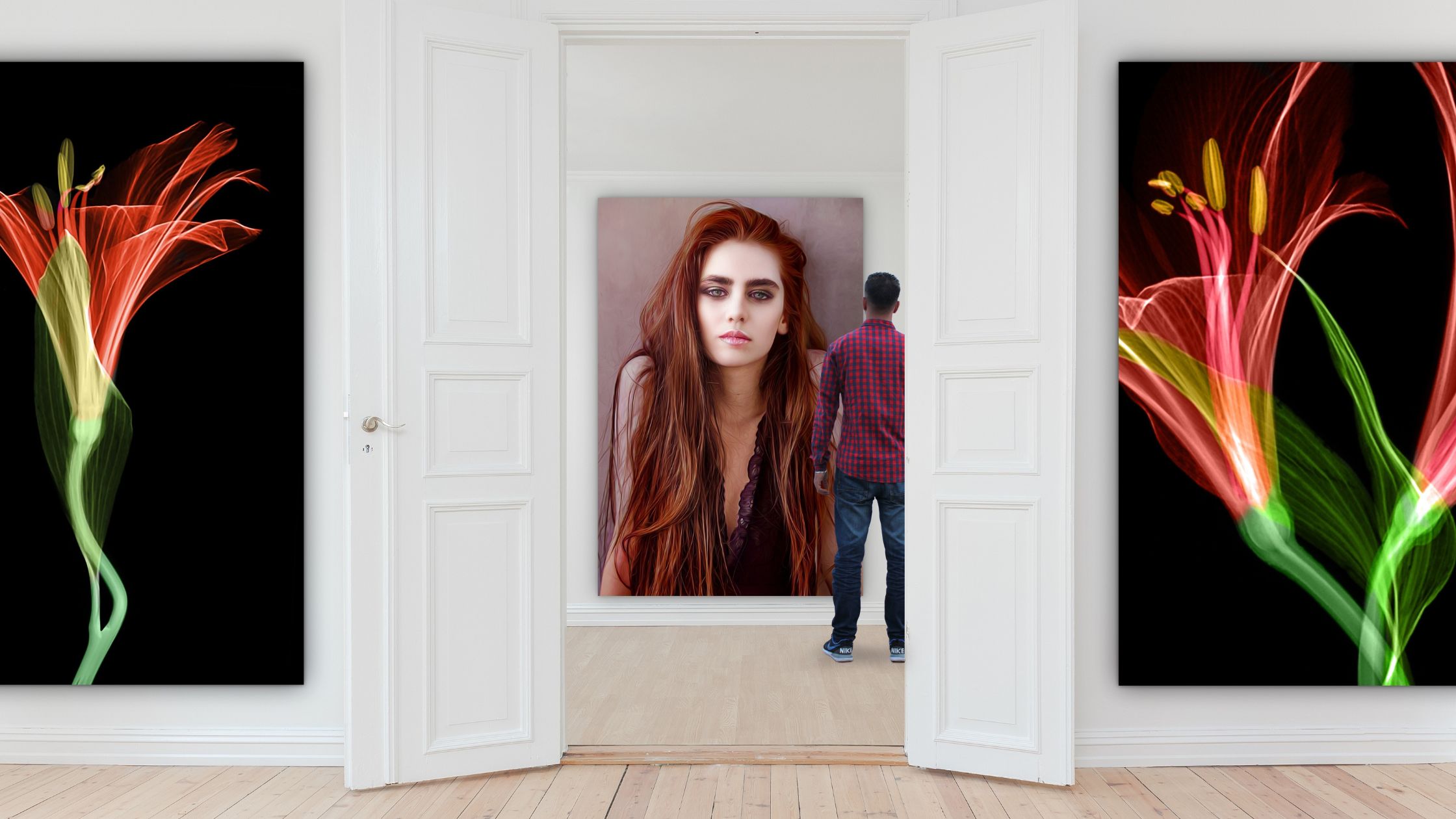 An art gallery